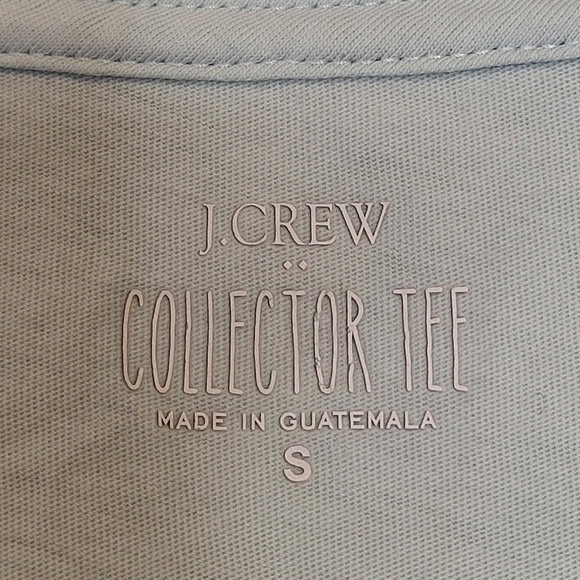 J Crew Collector Tee Sporty Dogs Size Light Blue Size S - Picture 11 of 14